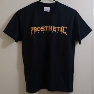 NWOT 🆕 Boys' Prosthetic Records Logo Shirt